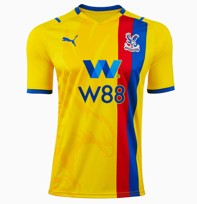 2021/22 Crystal Palace Away Kit Soccer Jersey